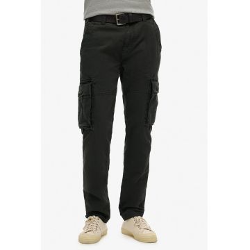 Pantaloni cargo cu talie medie Pantaloni cargo cu talie medie