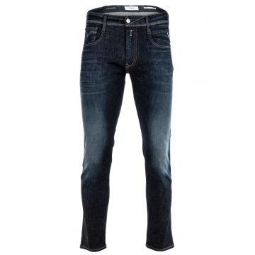 Blugi slim fit Anbass - Albastru inchis