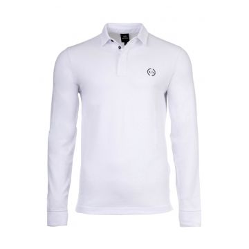 Bluza polo din amestec de bumbac
