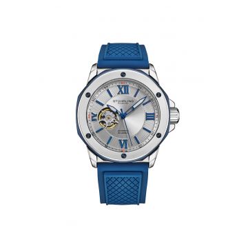 Ceas automatic cu mecanism partial vizibil Edwardian - 44 mm Skeleton -  Edward - Argintiu