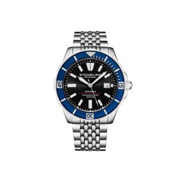 Ceas automatic Depthmaster Radiance Diver - Carcasa din otel inoxidabil - luneta rotativa unidirectionala -  Spectr -Negru