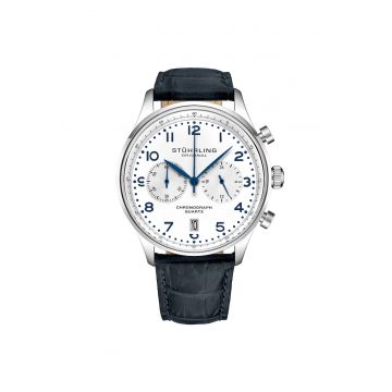 Ceas cronograf GR1-Q - quartz - 42 mm -  GR1-Q - alb