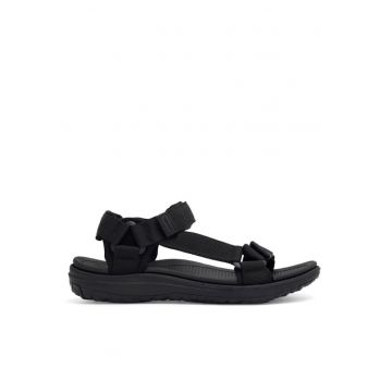 Sandale barbati -  Textil - Negru