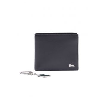 Set de portofel de piele si breloc