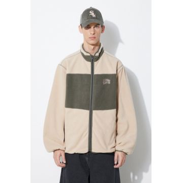 Billionaire Boys Club bluza cu doua fete Pull Out Shell barbati, culoarea bej, modelator, B24106