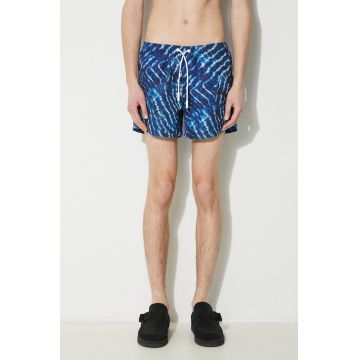 Marcelo Burlon pantaloni scurti de baie Aop Sound Waves Swim Short CMFA003S24FAB0024501 Marcelo Burlon pantaloni scurti de baie Aop Sound Waves Swim Short CMFA003S24FAB0024501