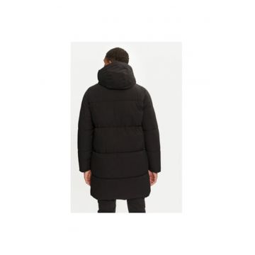 Jack&Jones Geaca din puf Vesterbro 12260440 Negru Regular Fit - Poliester