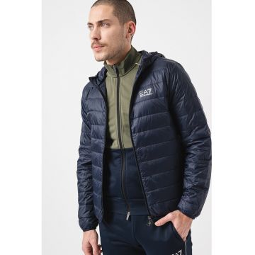 Geaca cu umplutura de puf - Albastru ultramarin