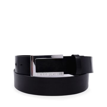 Curea bărbați Enzo Bertini neagră din piele 5bcu35udine1dgpn Curea bărbați Enzo Bertini neagră din piele 5bcu35udine1dgpn
