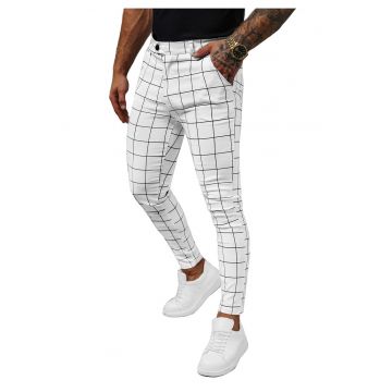 Pantaloni Chino Barbati Bej  O/P4009
