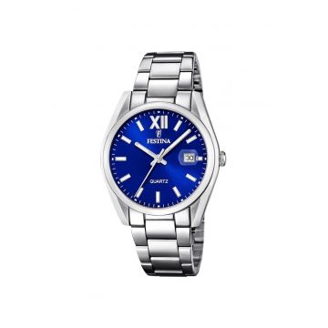 Ceas barbatesc  F20683/4 Quartz Argintiu