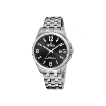 Ceas barbatesc  F20696/3 Quartz Gri