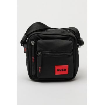 Geanta crossbody cu aplicatie logo Ethon