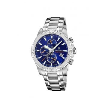 Ceas barbatesc  F20704/2 Quartz Argintiu