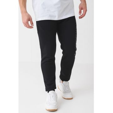 Pantaloni de trening de bumbac Miley - Negru
