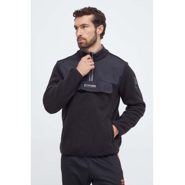Ellesse jachetă culoarea negru, uni