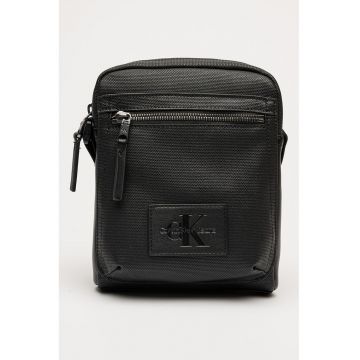 Geanta crossbody cu buzunar frontal