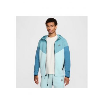 Bluza M  Tech Fleece Fz Wr Hoodie - Albastru