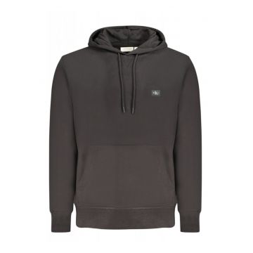 Hanorac barbati - cu logo brodat - Regular fit -  Negru -