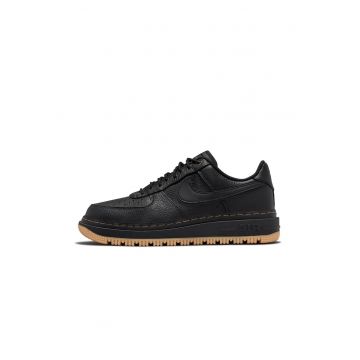 Pantofi sport -  Air Force 1 Luxe Black Gum - Sintetic - Negruwqsafg
