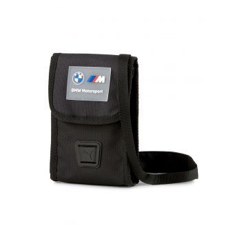 Geanta crossbody cu logo - Negru