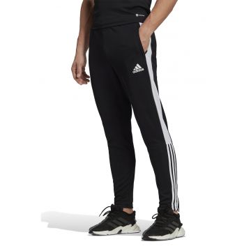 Pantaloni cu slituri cu fermoar la glezna - pentru fotbal Tiro - Alb/Negru