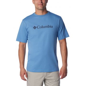 Tricou din bumbac cu decolteu la baza gatului CSC