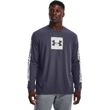 Bluza cu imprimeu logo pentru fitness Camo Boxed Bluza cu imprimeu logo pentru fitness Camo Boxed