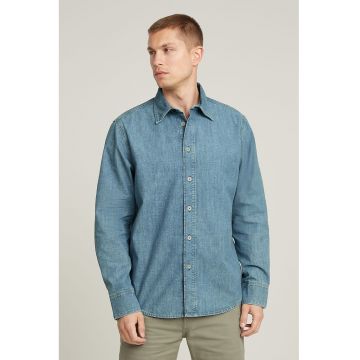 Camasa relaxed fit de bumbac organic