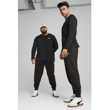 Pantaloni de trening din amestec de bumbac cu croiala conica