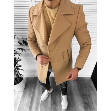 Palton barbati crem 13010 D2-5.4