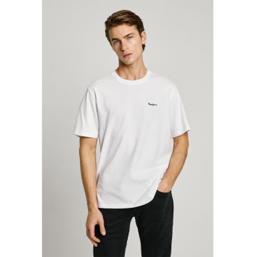 Tricou regular fit cu logo