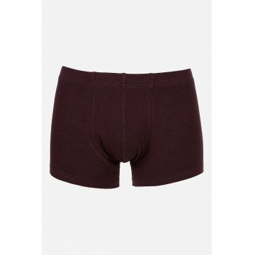 Boxeri din amestec de bumbac cu model uni