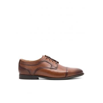 Pantofi barbati -  590486291424446 - Piele naturala - Maro
