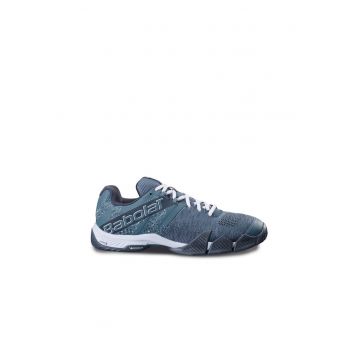 Pantofi tenis barbati - 88420 - Piele ecologica - Gri