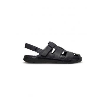 Sandale barbati -  590559 - Piele naturala - Bleumarin -