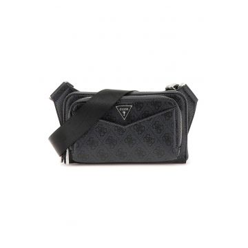 Geanta crossbody din piele ecologica cu 2 compartimente Siena