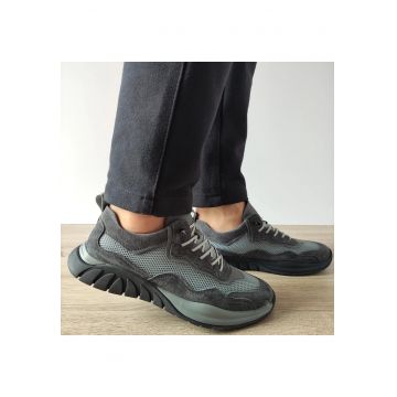 Pantofi Barbati  82268 Gri - 39 - Gri
