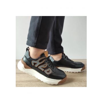 Pantofi Casual Barbati  10001 Negri - Negru