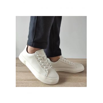 Pantofi Casual Barbati  3210 Off White - Off White