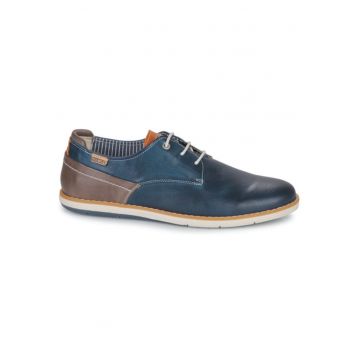 Pantofi casual barbati  Jucar M4E-4104C1 - piele naturala - bleumarin