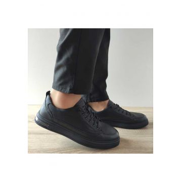 Pantofi Casual Barbati  Wm2613 Negri - Black