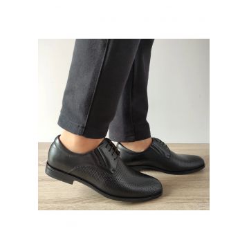 Pantofi Eleganti Barbati  6845-1741-B5P28 Negri - Negru