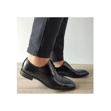 Pantofi Eleganti Barbati  8696-0017 Negri - Negru