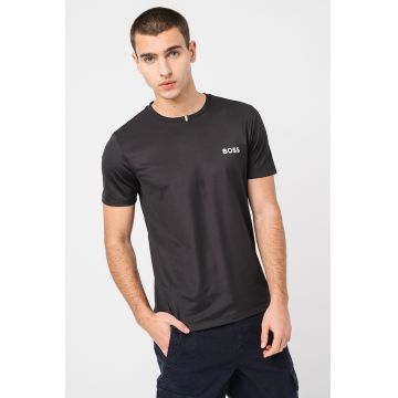 Tricou slim fit cu logo
