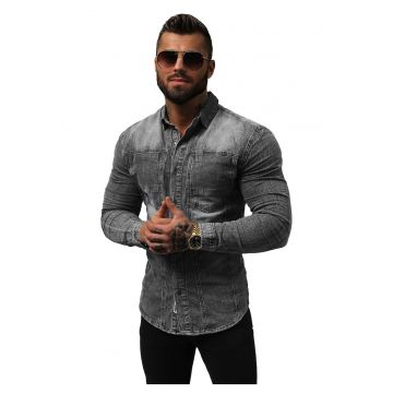 Camasa de blugi barbati gri  NB/MC712G