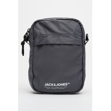 Geanta crossbody cu imprimeu logo
