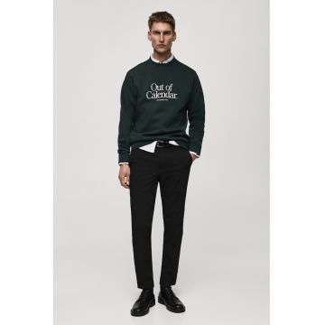 Pantaloni slim fit cu buzunare laterale