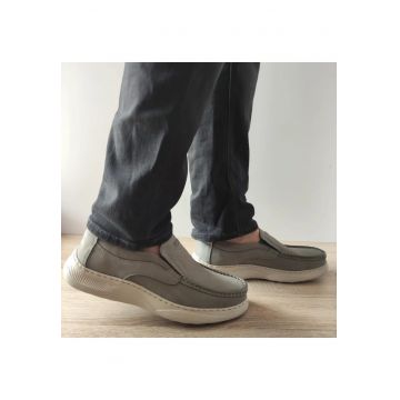 Pantofi Casual Barbati  B095 Gri - Gray
