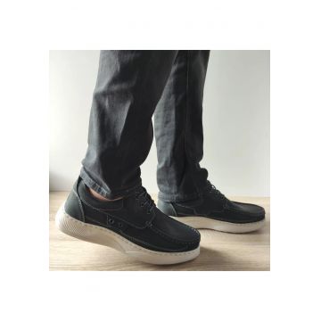 Pantofi Casual Barbati  B096 Negri - Black